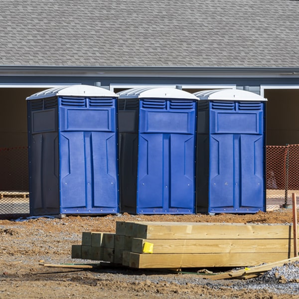 is there a specific order in which to place multiple portable restrooms in Presho South Dakota